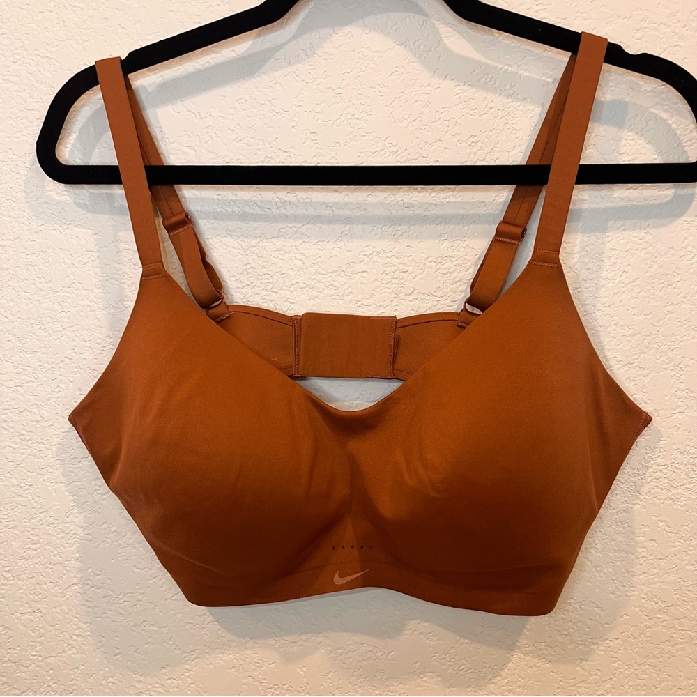 Nike sports bra Dri-Fit xl brown no wire